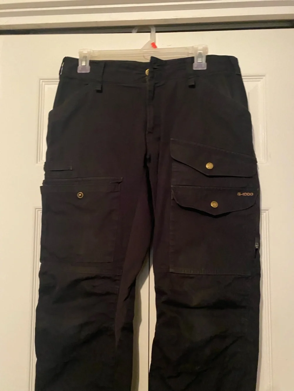 Fjallraven G-1000 Men's Cargo Pants in Black - Picture 1 of 11